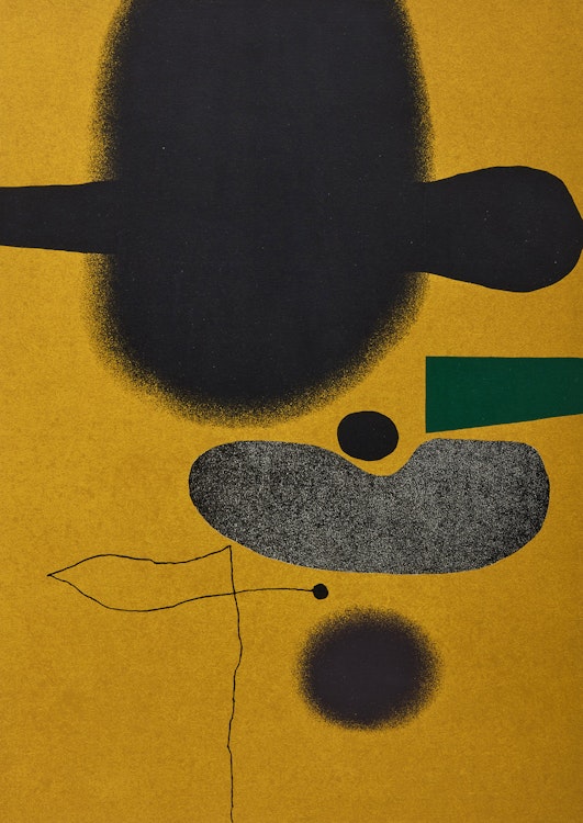 Artwork by Victor Pasmore,  Points of Contact No. 21 (Bowness & Lambertini 36)