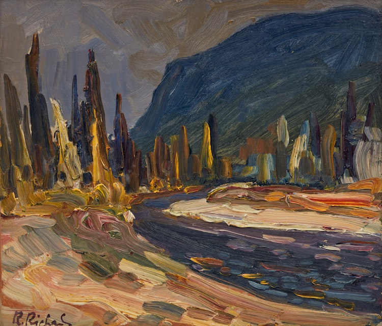 Artwork by René Richard, Untitled Landscape