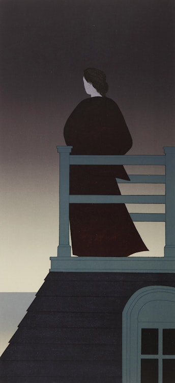 Artwork by Will Barnet,  Dawn