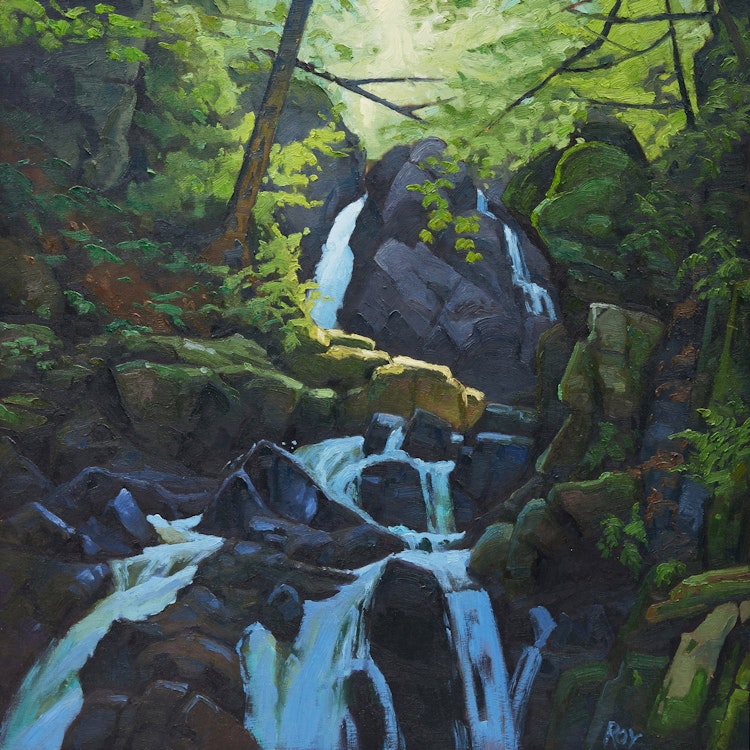 Artwork by Rejean Roy, Soupçon de Lumière