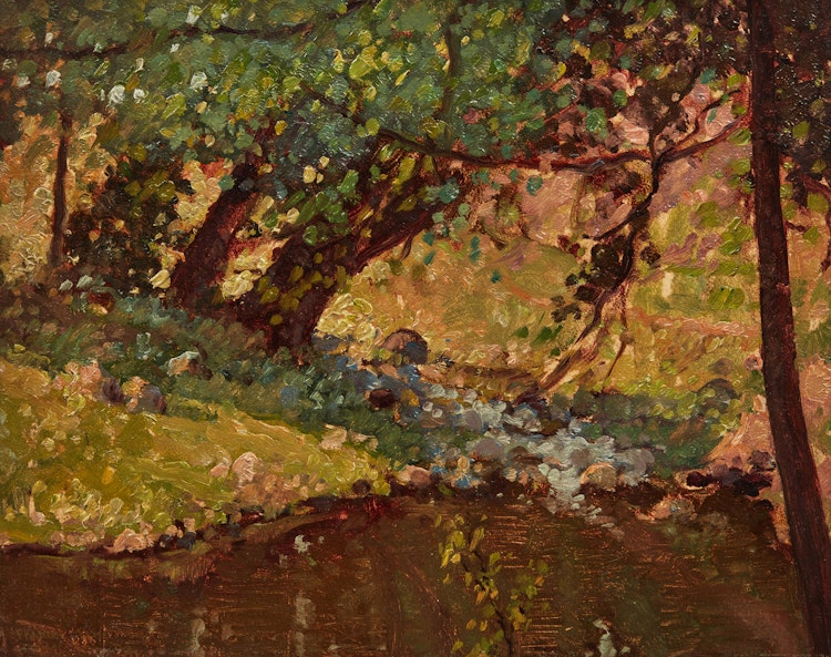Artwork by Frances Anne Johnston, Untitled (Forest Interior)