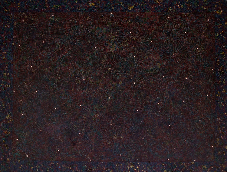 Artwork by Catherine MacTavish, Night Vision #9, Penelope Unravelling