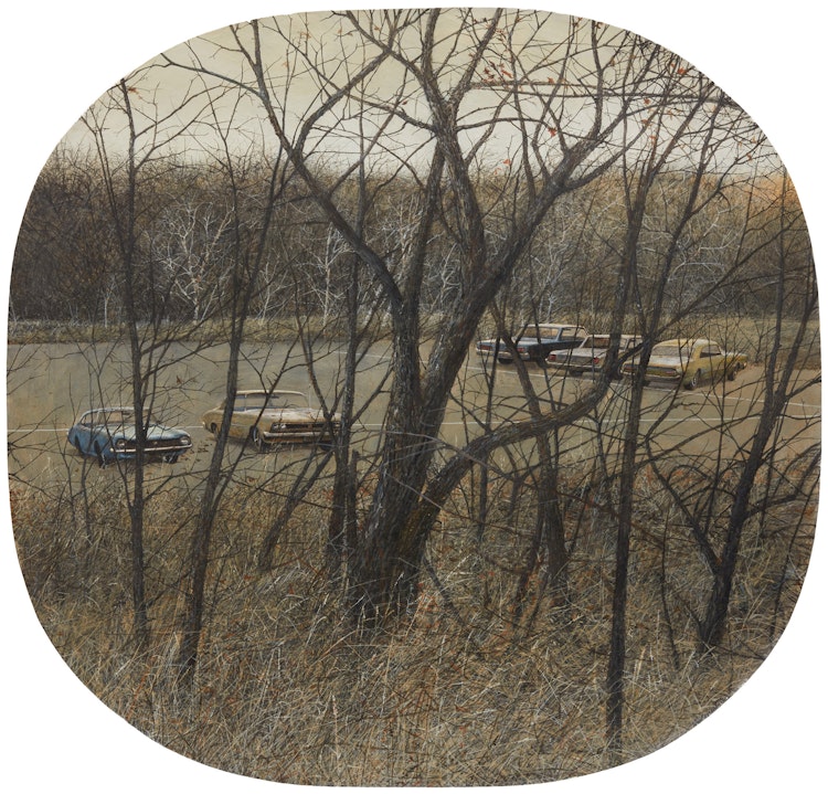 Artwork by Thomas de Vany Forrestall, Park Here