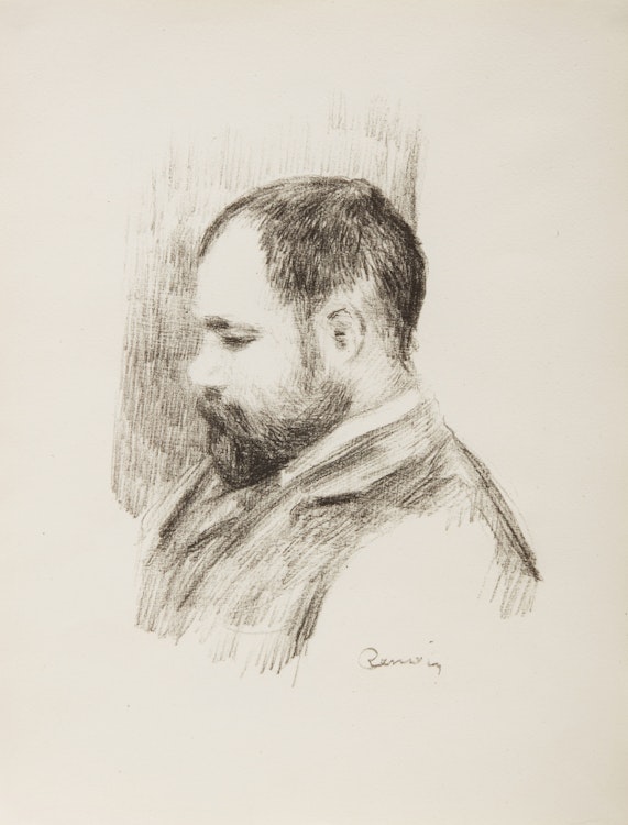 Artwork by Pierre-Auguste Renoir, Ambroise Vollard, from L’Album des Douze Lithographies Originales de Pierre-Auguste Renoir (Delteil 37; Stella 37)