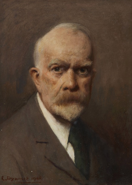 Artwork by Edmond Dyonnet, Portrait of the Artist