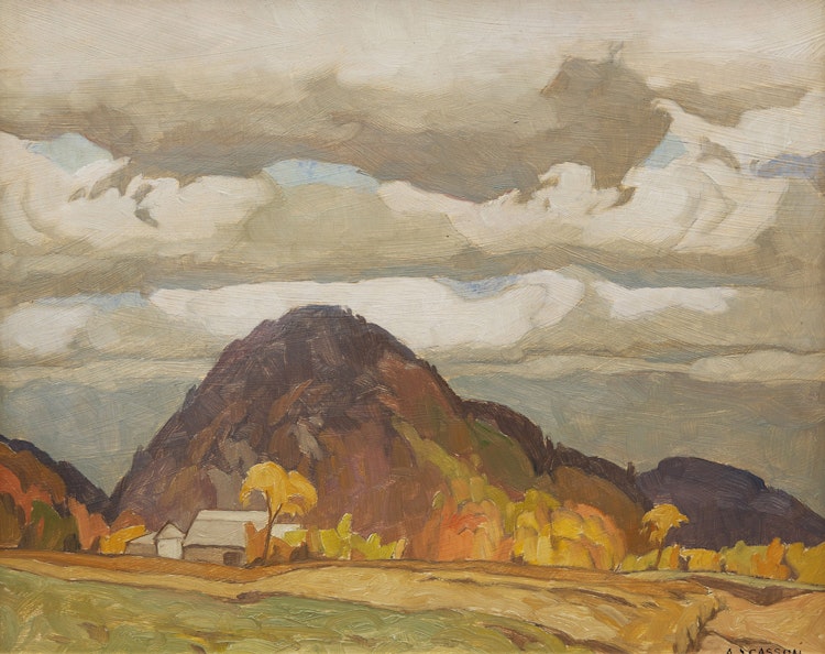 Artwork by Alfred Joseph Casson, Quebec, Near Montebello