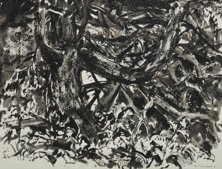 Artwork by Arthur Lismer, Tree Study