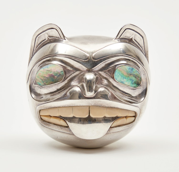 Artwork by Bill Ronald Reid, Bear Head or Knob, 1981