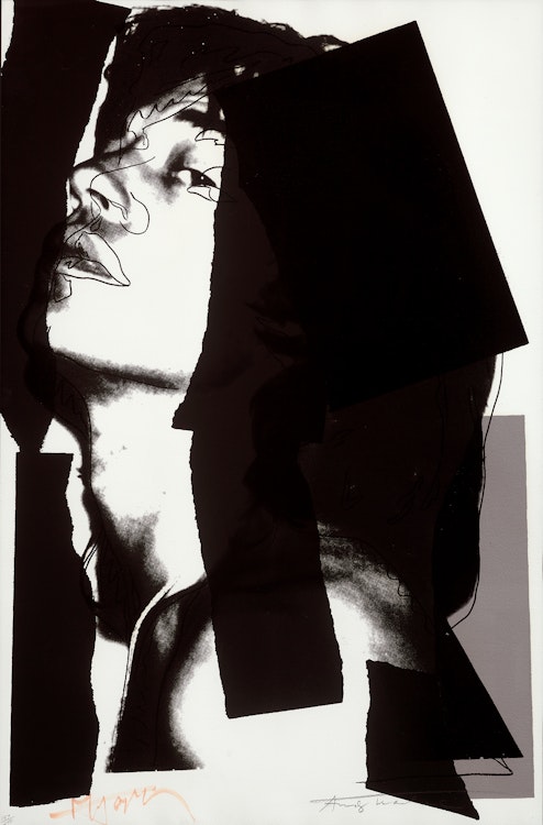 Artwork by Andy Warhol, Mick Jagger (F&S II.144)