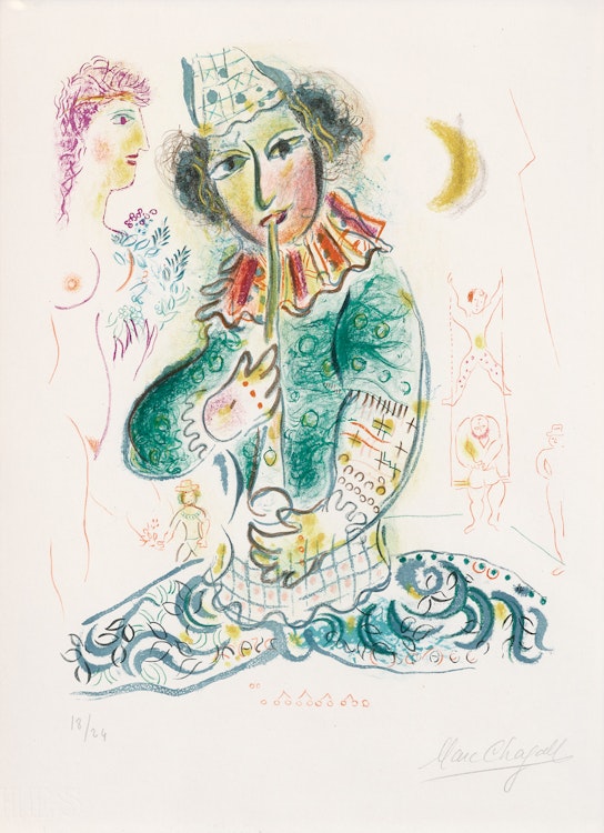 Artwork by Marc Chagall, Le Cirque (M. 527)