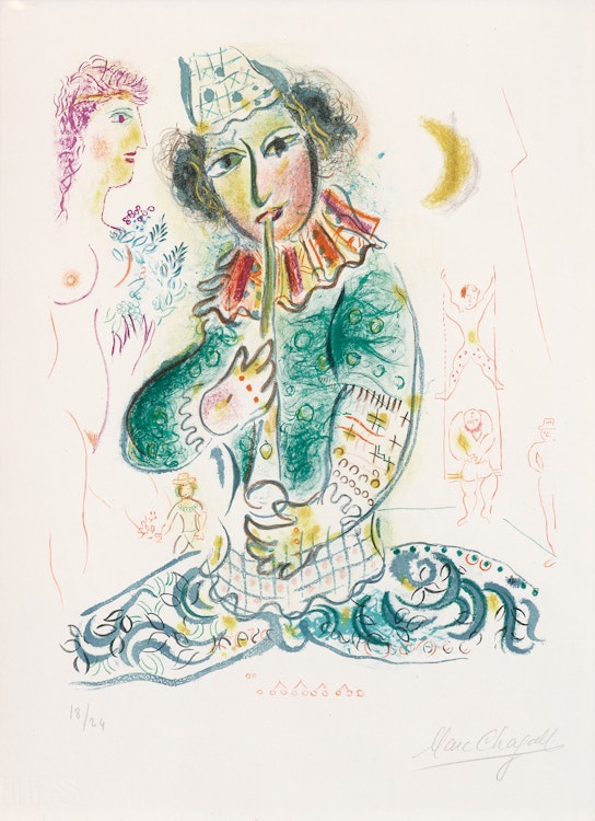 Artwork by Marc Chagall,  Le Cirque (M. 527)