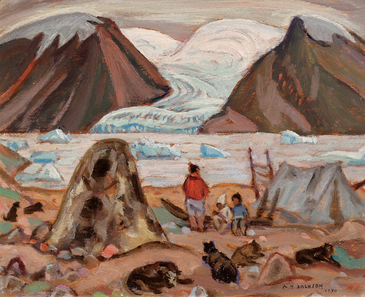 Artwork by Alexander Young Jackson,  Eastern Arctic