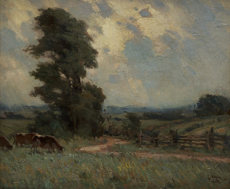 Artwork by Marc-Aurèle de Foy Suzor-Coté, Paysage d’Arthabaska
