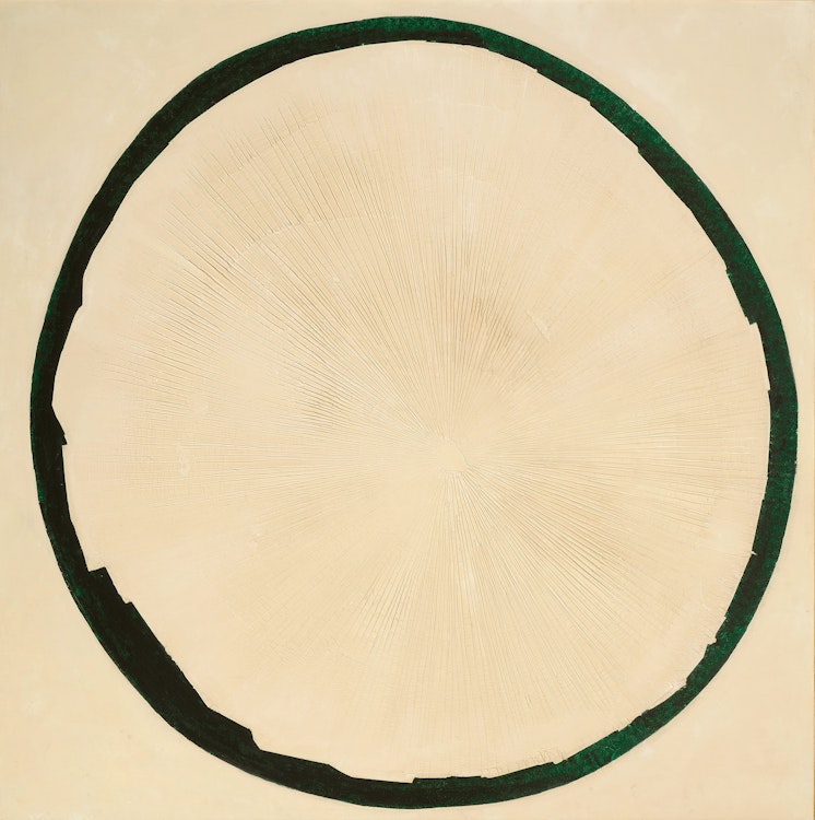 Artwork by Ronald Langley Bloore, White Sun-Green Rim, 1960