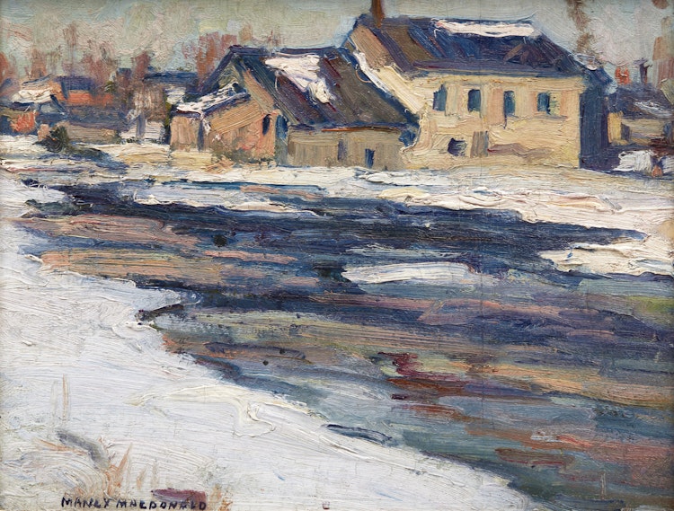 Artwork by Manly Edward MacDonald, The Tannery, Belleville