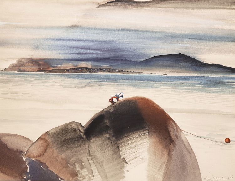 Artwork by David Lloyd Blackwood, S.W. Coast, Newfoundland