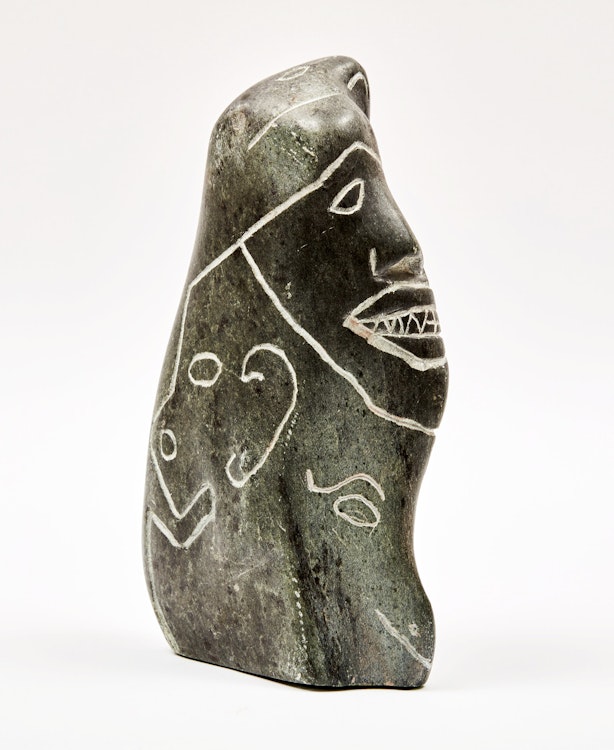 Artwork by Unidentified Inuit Artist (Possibly George Arluk), Transforming Figure