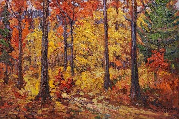 Artwork by Armand Tatossian, Glorious Fall