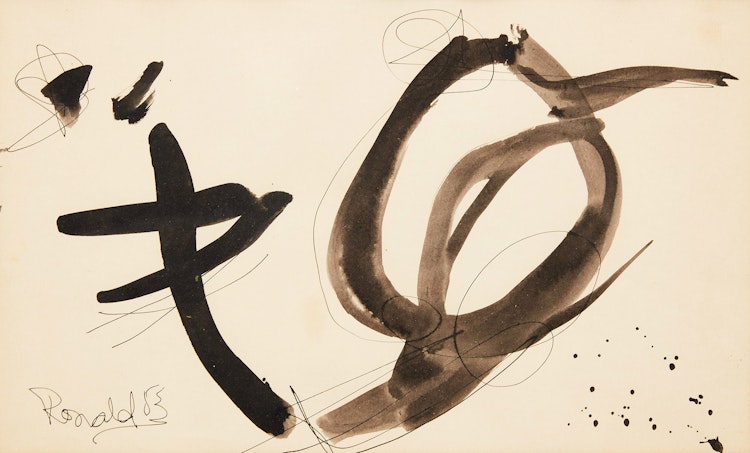 Artwork by William Ronald, Untitled, 1953