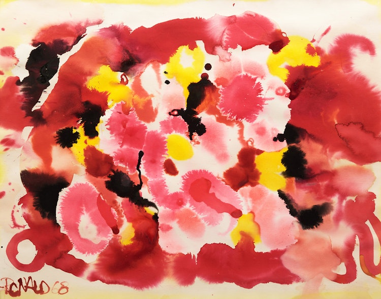 Artwork by William Ronald, Watercolour, 1968 (HMR-34)