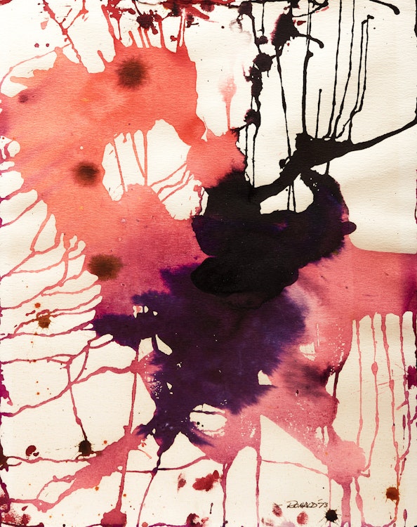 Artwork by William Ronald, Watercolour, 1973 (HMR-36)
