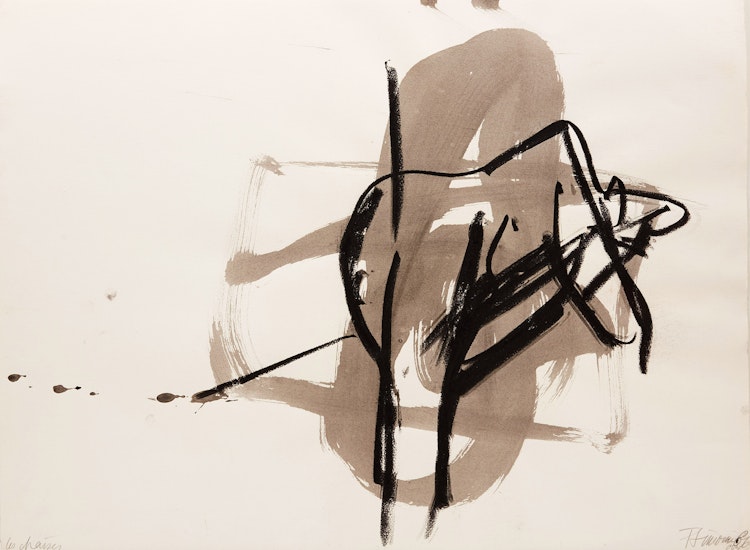 Artwork by Francine Simonin, Les chaises