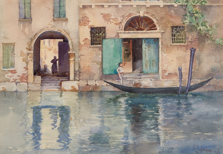 Artwork by John Sloan Gordon, Venice