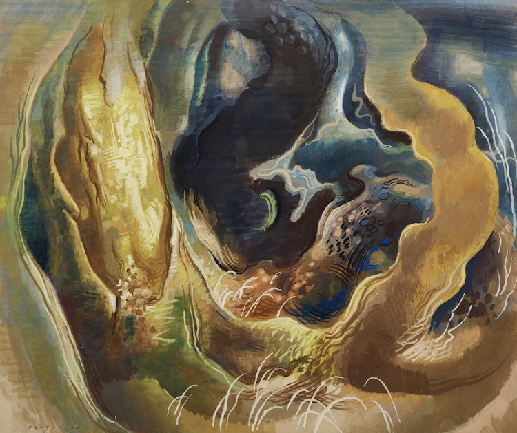 Artwork by Lawrence Arthur Colley Panton, Forest Moment