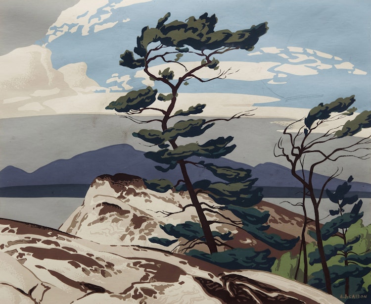 Artwork by Alfred Joseph Casson, White Pine