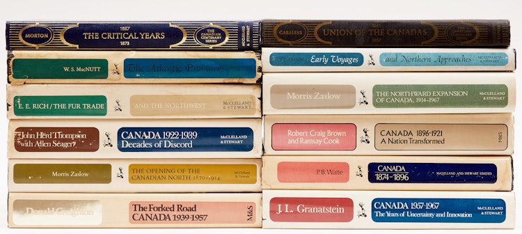 Artwork by Books and Reference, A Collection of Twelve Canadian History Books
