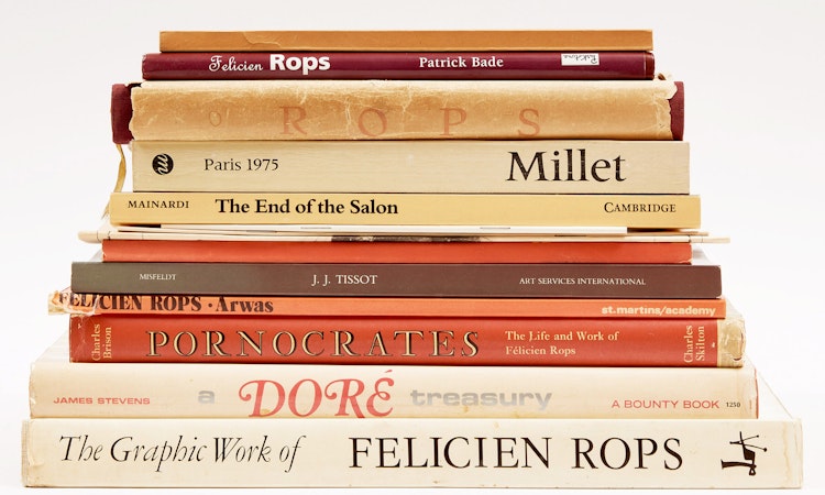 Artwork by Books and Reference, A Collection of Fourteen Victorian Art Reference Books on Printmaking