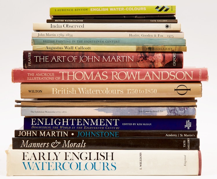 Artwork by Books and Reference, A Selection of Nineteen British Art Reference Books
