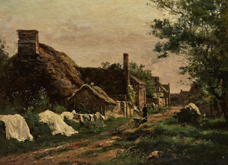 Artwork by Aaron Allan Edson, Untitled (French Country Landscape)