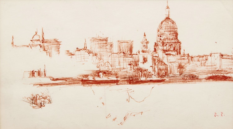 Artwork by Robert Wakeham Pilot, Two Studies of Venice