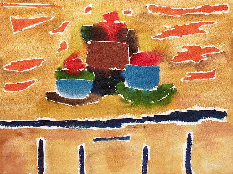 Artwork by David Bolduc, Untitled Abstraction, 1975