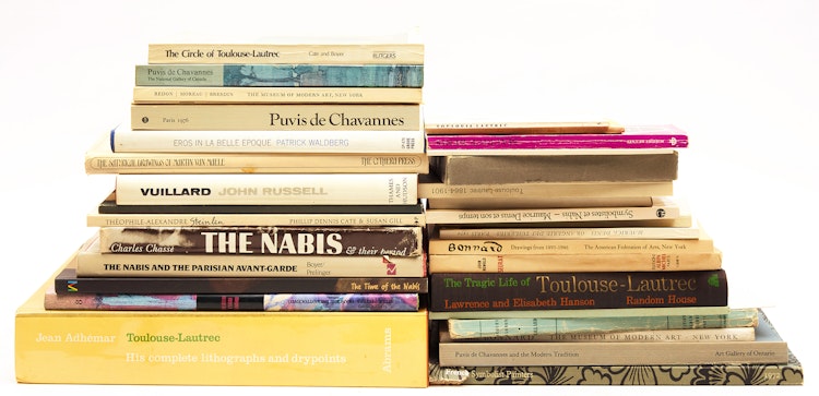 Artwork by Books and Reference, A Selection of Thirty-Four French and Italian Artist Reference Books