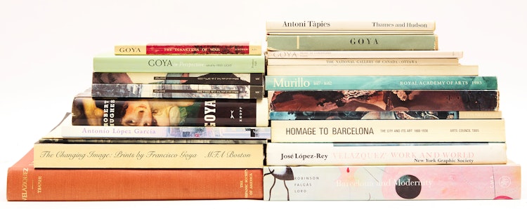 Artwork by Books and Reference, A Selection of Twenty-Two Spanish Artists Reference Books