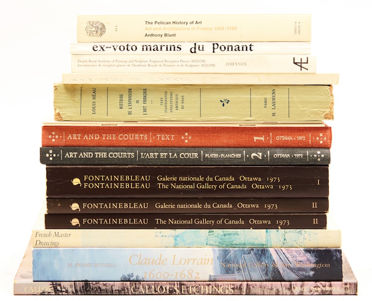 Artwork by Books and Reference, A Selection of Fifteen French Art Reference Books