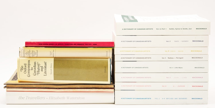 Artwork by Books and Reference, A Selection of Sixteen Canadian Culture and History Books