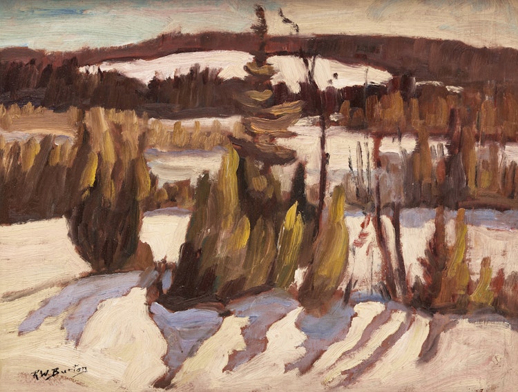 Artwork by Ralph Wallace Burton, Clayton Lake