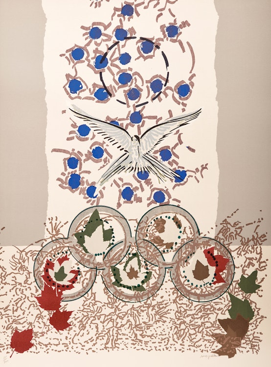 Artwork by Jean Paul Riopelle, Seoul