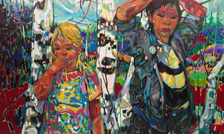 Artwork by Christopher Allen Henry, Ponder the Innocence