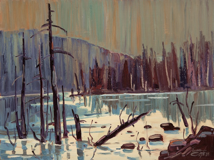 Artwork by Bruno Côté, Lac Des Ha-Ha