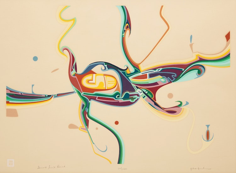 Artwork by Alex Simeon Janvier, Good Soil Road