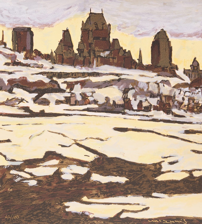 Artwork by Robert Francis Michael McInnis, The End of An Era