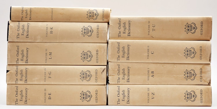Artwork by Books and Reference, The Oxford English Dictionary: Volumes I-VI