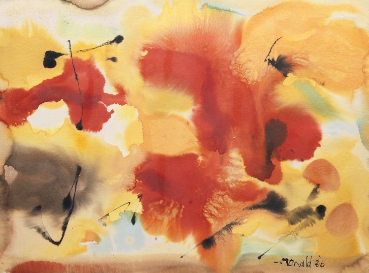 Artwork by William Ronald, Faye Dunaway