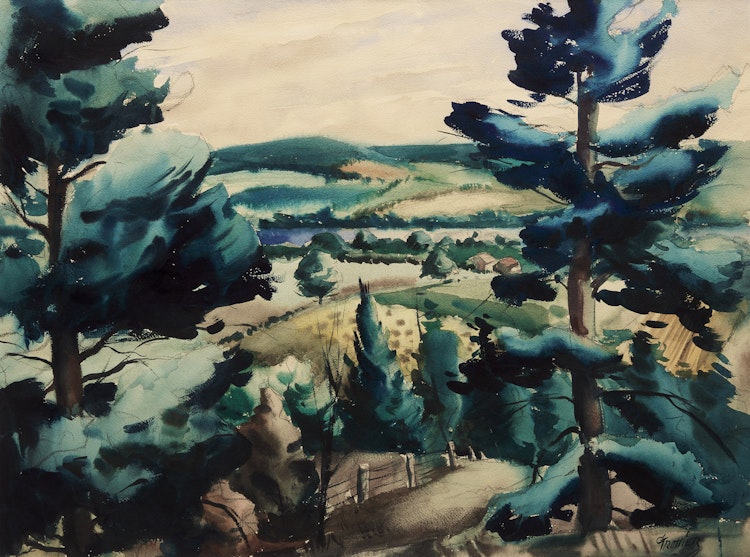 Artwork by Gerald Trottier, Calumet Island, Quebec
