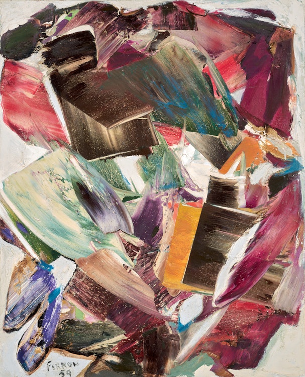 Artwork by Marcelle Ferron, Sans titre, 1959
