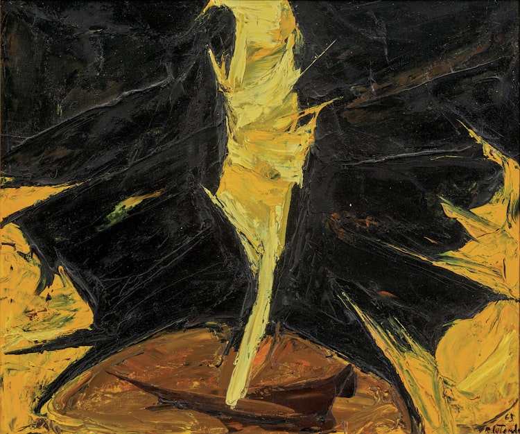 Artwork by Rita Letendre, Éclatement, 1963